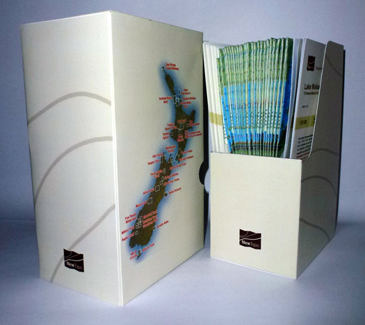 Boxed set of NewTopo maps